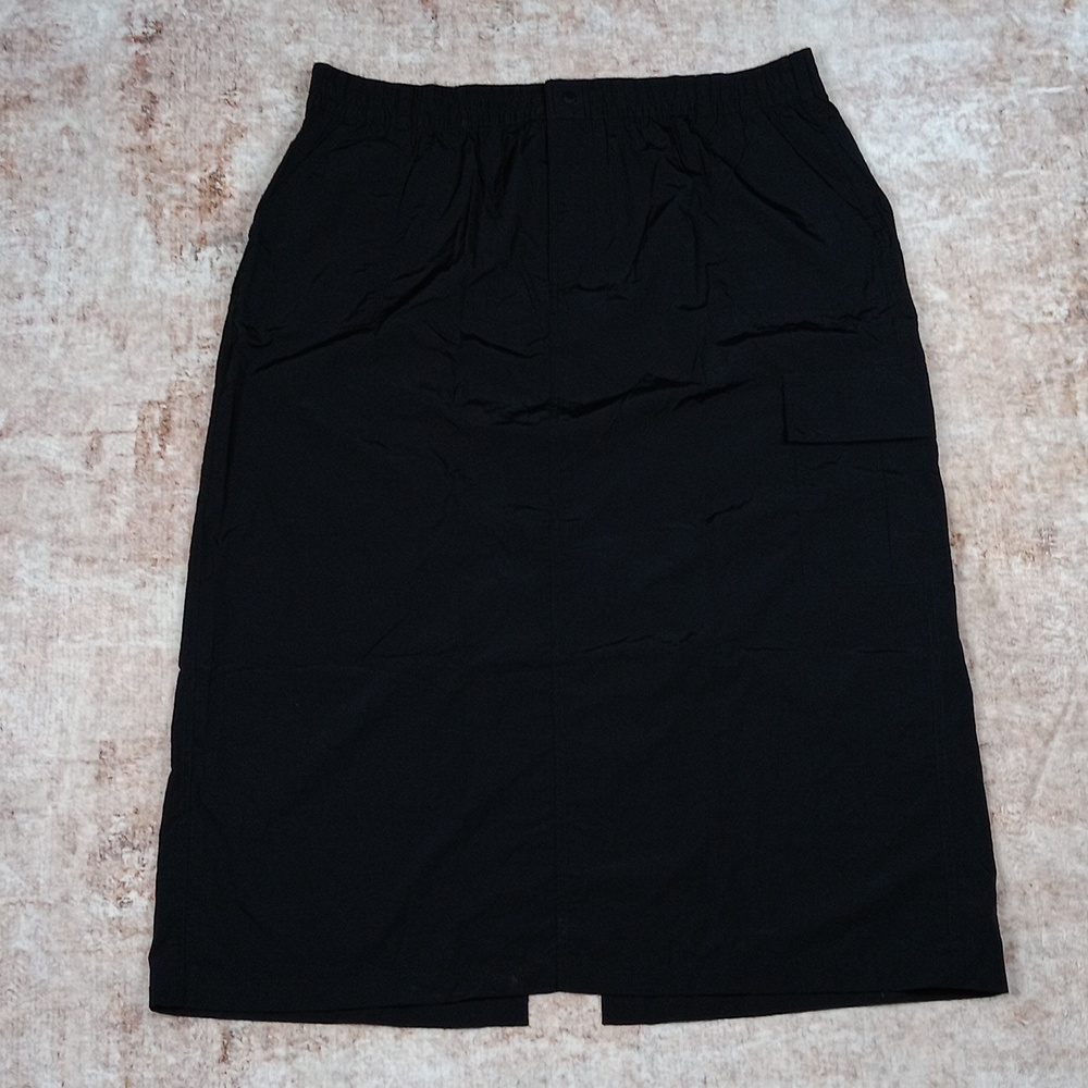 Offline Aerie On The Move Black Nylon Cargo Skirt XL